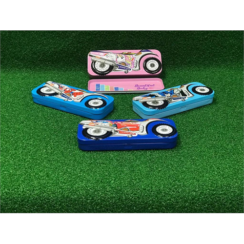 Cartoon Bike Pencil Box