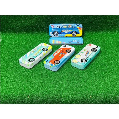 Cartoon Car Pencil Box