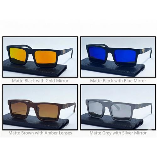 Prada Vector Matte Mens Sunglasses