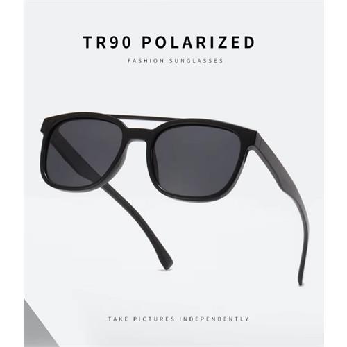 TR90 Polarized Square Mens Sunglasses
