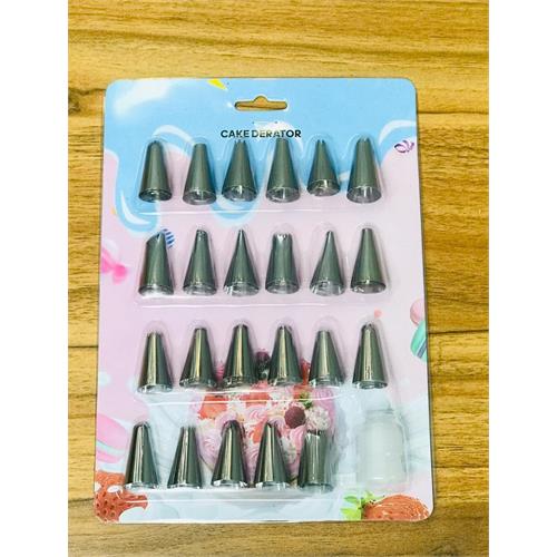 24 Pieces Cake Nozzle