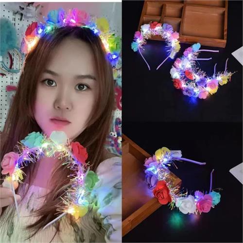 Light-Up Flower Crown