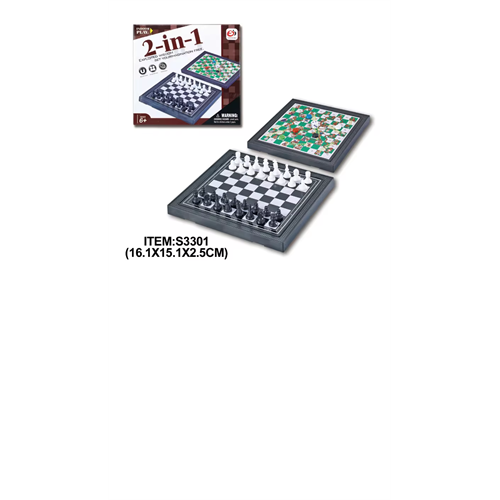 2 In 1 Chess Board Game