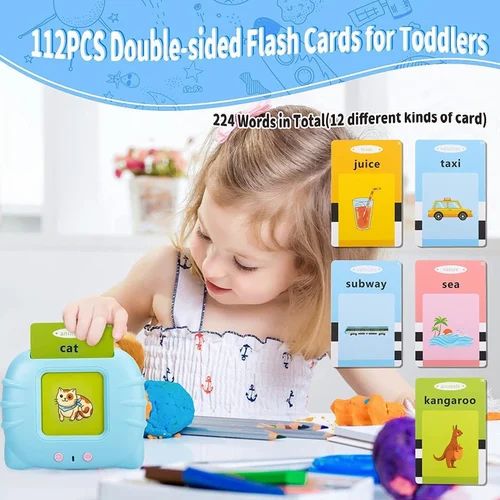 112 pcs Double Sided Flash card