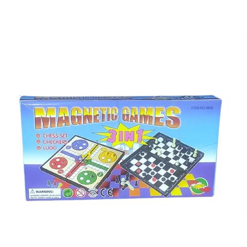 3 in 1 Magnetic Board Game