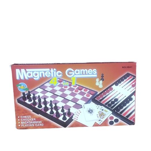 4-in-1 Magnetic Board Game