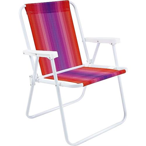 Striped Foldable Chair