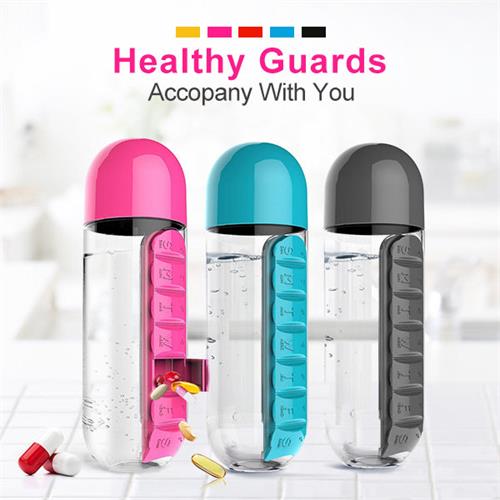 water Bottle Pill Organiser