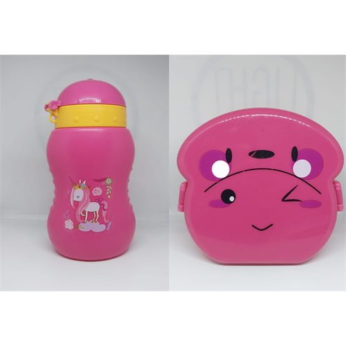 Water Bottle With Lunch Box