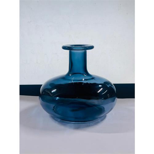 Aqua Blue Flower Vase - 765-14