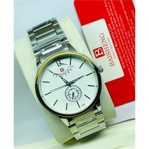 BAISHENG Dial Stainless Steel Watches For Men 3148