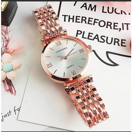 Contena Rose Gold Ladies Watch