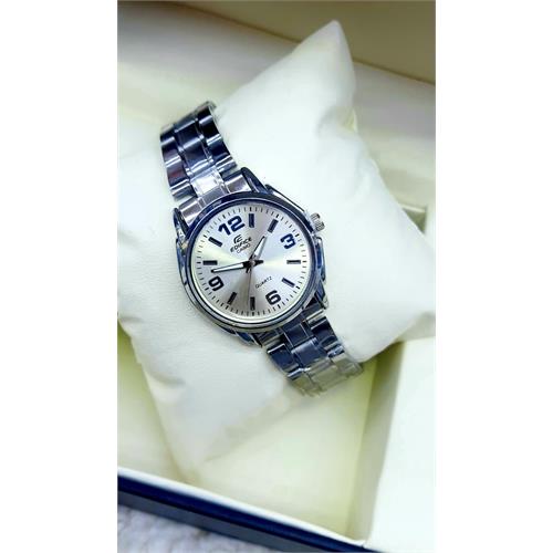 Edifice Casio Silver Stainless Steel Strap Watch