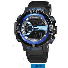 K-Sport Digital Sport Electric Blue Dial Watch