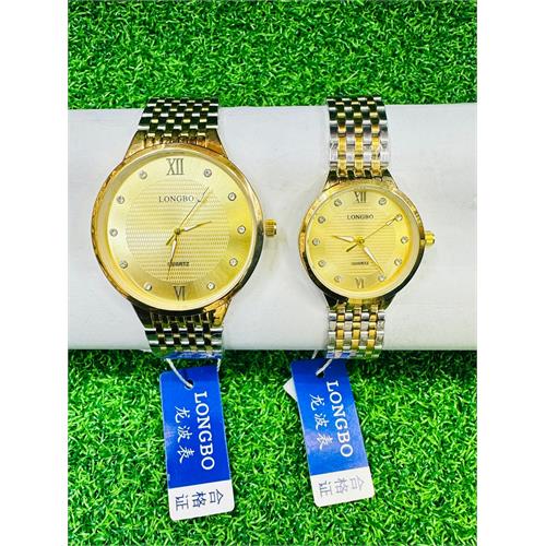 LONGBO Couple Gold Watch