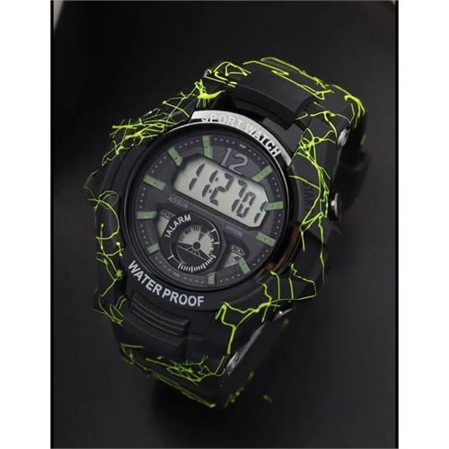 Luminous Metrics Digital Water Proof Watch (Circle)