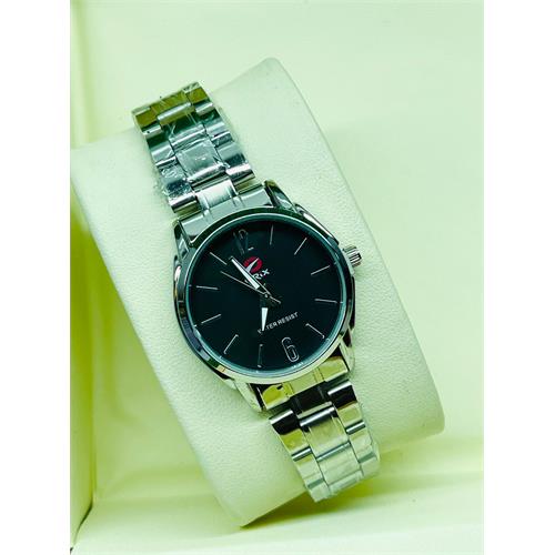 ORIX Stainless Dial Steel Silver Watches For Ladies