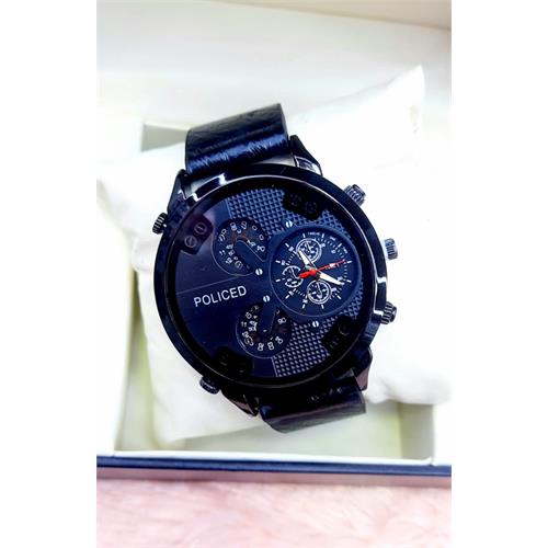 Policed Dual Time Mens Watch