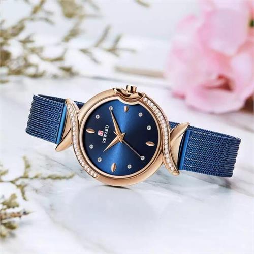 Reward Net chain Luxury Rhinestone Women Watch