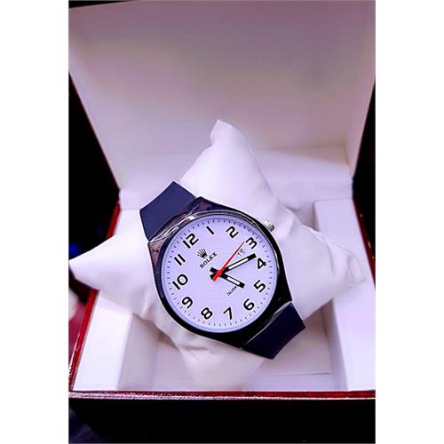 Rolex Classic Mens Strap Watch