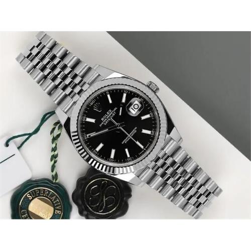 Rolex Date Just 41 Black Dial