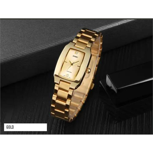 Skmei Ladies Rhinestone Watch (Gold)