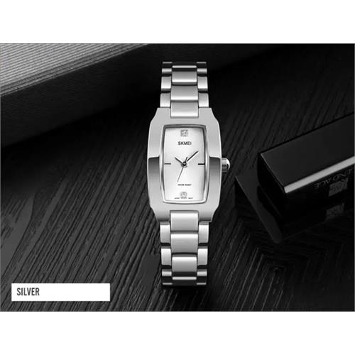 Skmei Ladies Rhinestone Watch (Sliver)