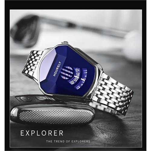 Viokai Sliver Mens Watch