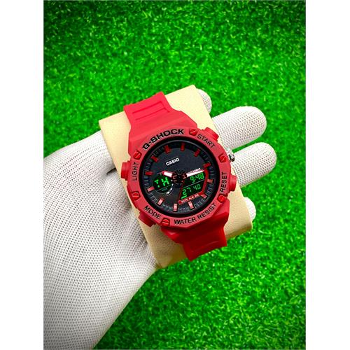 Casio G-Shock Double Time Watch (Red)