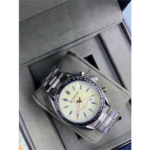 Curren Classic Sliver Mens Watch