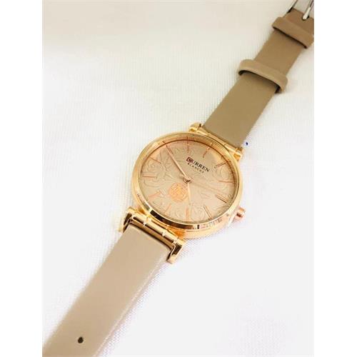 Curren Top Luxury Women Watch (Butter)