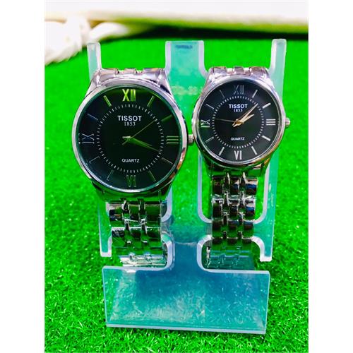 Tissot Silver Couple Watches