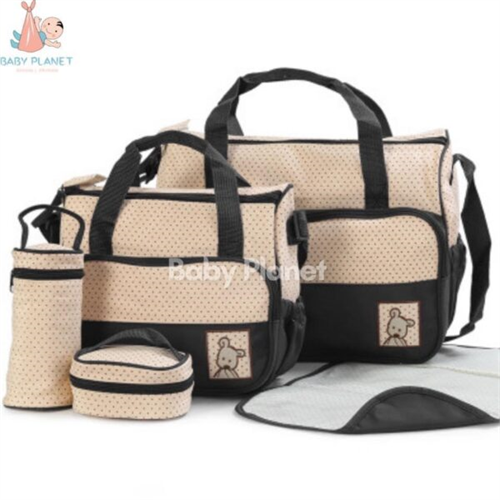 5 in 1 Baby Bag Set