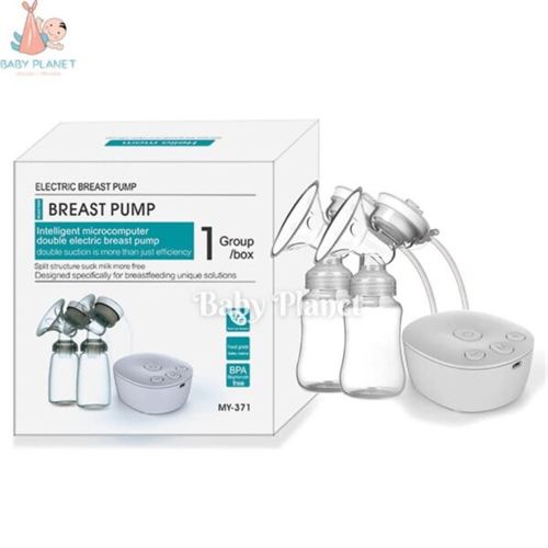 Portable Anti-Overflow Double Electric Breast Pump