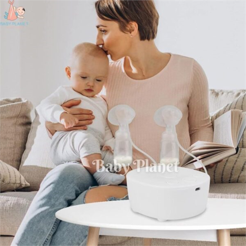 Portable Anti-Overflow Double Electric Breast Pump