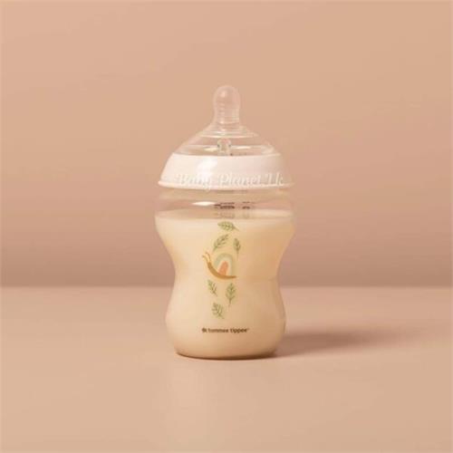 Tommee Tippee (UK) Decorated PP Bottle With New Natural Start Teat 9oz/260ml