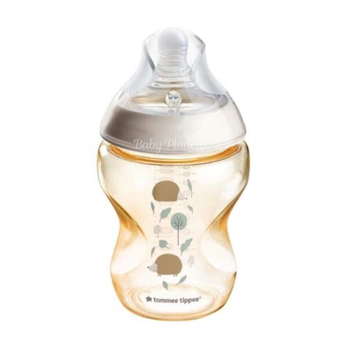 Tommee Tippee (UK) Decorated PPSU 260ml Bottle With New Natural Start Teat