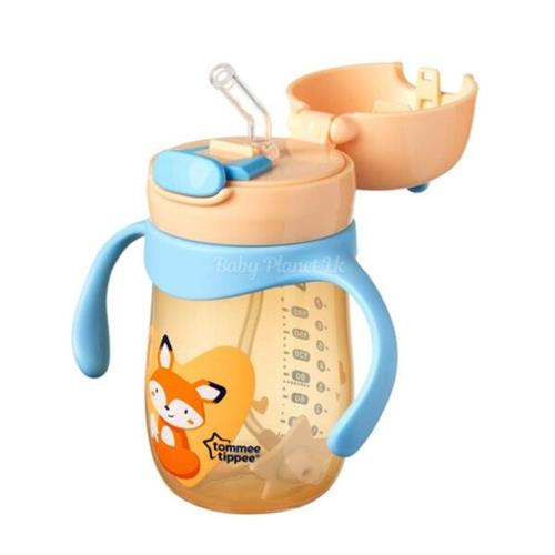 Tommee Tippee (UK) Weighted Straw 2 Handle Cup 240 ml Fox