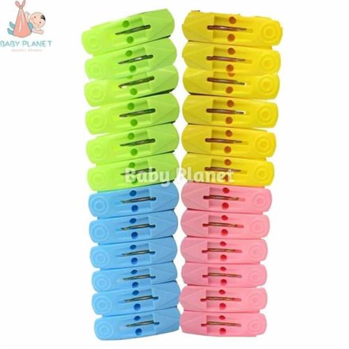 24 Pcs Cloth Pegs High Quality