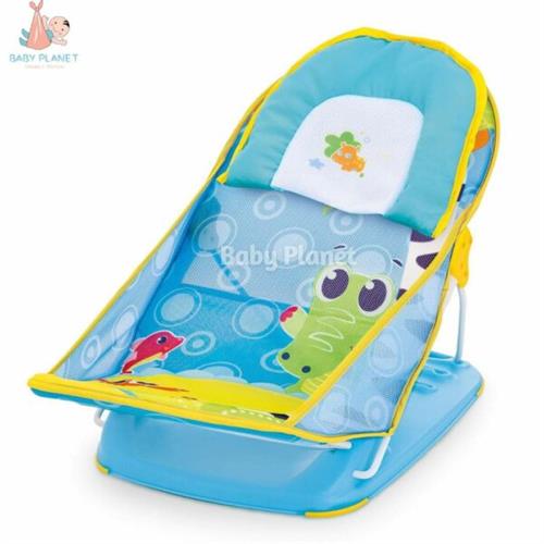 Mastela Brand Adjustable Deluxe Baby Bather with Head Cushion