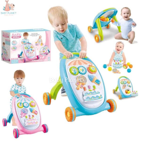 Multi-functional Baby Activity Walker with Music and Lights