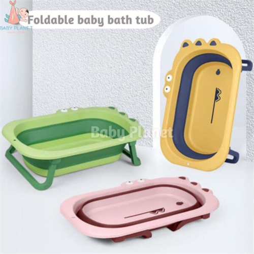 Cute Animal Design High Quality Foldable and Portable Large Baby Bathtub