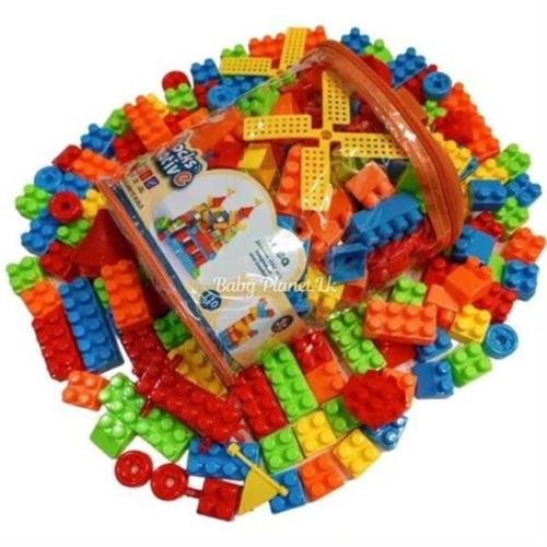 110 Pcs High Quality Building Blocks With Storage Bag