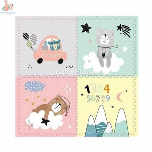 4 Pcs Interlocking Eva Puzzle Play Mat