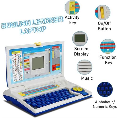 Kids Educational Laptop Toy with 20 Learning and Playing Activities