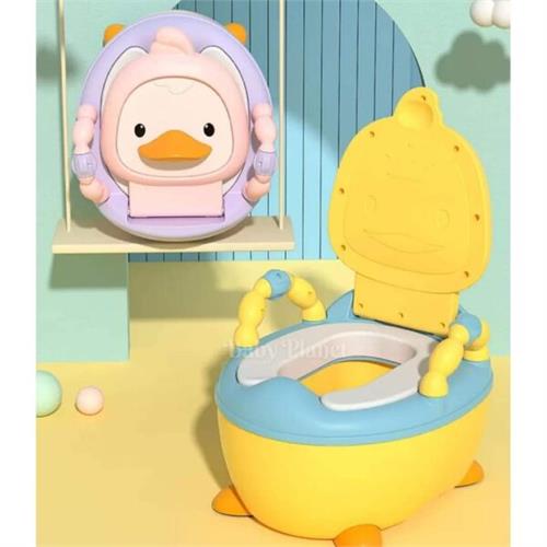 Cute Duck Design Baby Potty with Handles