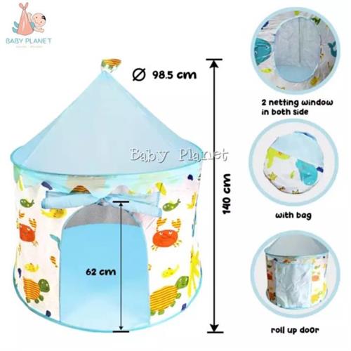 Kids Play Tent/Castle Sea Theme