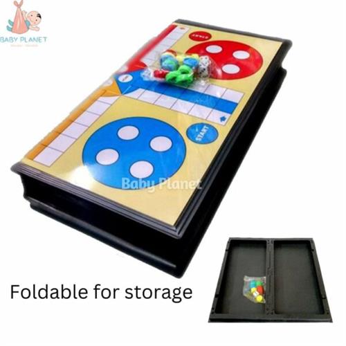 Foldable and Magnetic Ludo Board Game