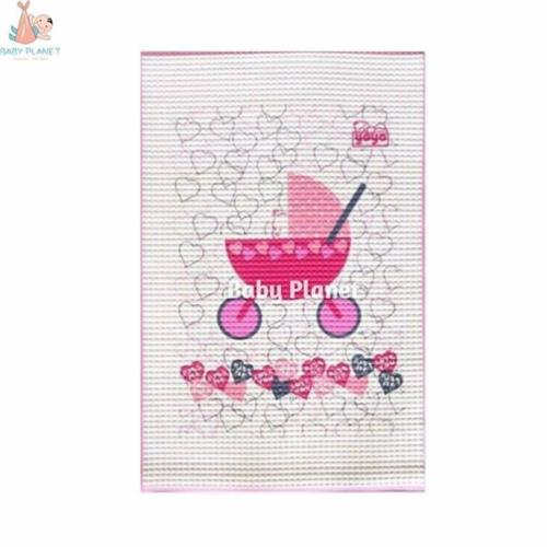 YOYO Brand Imported Printed Air Filled Rubber Cot Sheet Baby Mackintosh