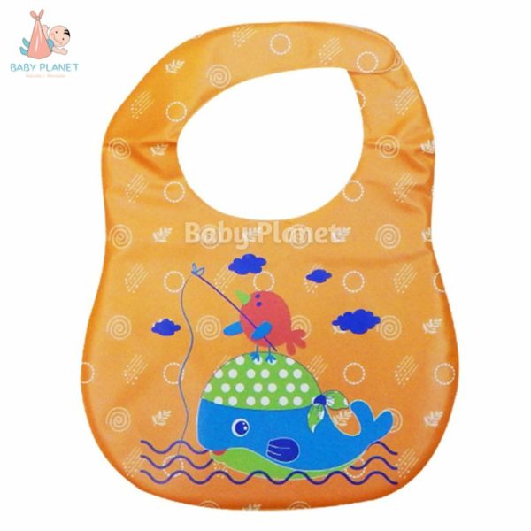 Cute Cartoon Design Imported Waterproof Baby Bibs #8